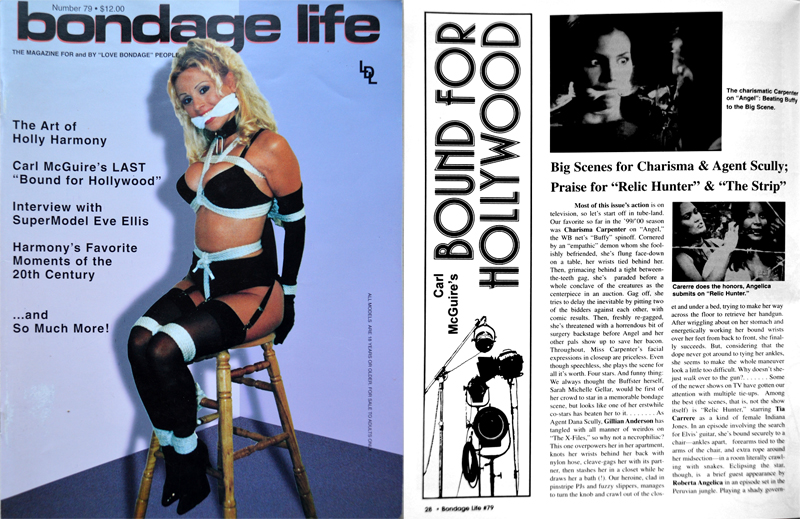 Bound for Hollywood by Carl McGuire in Bondage Life 79